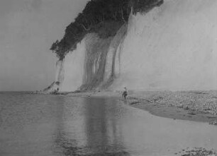 Hängetal im Kliff, nördlich von Saßnitz : Geographie | Morphologie des norddeutschen Tieflandes