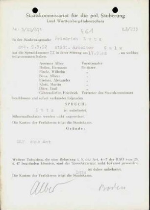 Lutz, Friedrich