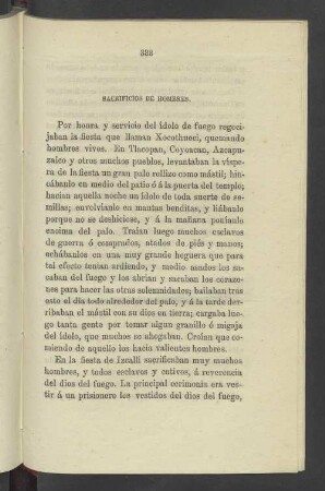 Sacrificios De Hombres