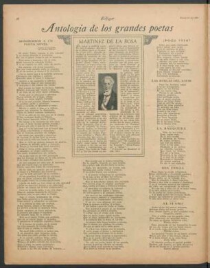 Antología de los grandes poetas