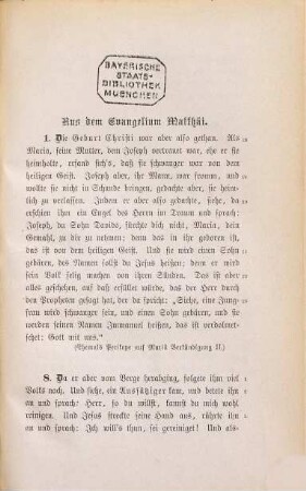 Die in den württembergischen Perikopen noch nicht verwendeten Stellen des Neuen Testaments : Zur freien Textwahl in der Reihenfolge der biblischen Schriften und nach dem Texte der revidierten Bibel zusammengestellt. (W. Haller) Mit einem Anhang: Verzeichnis der Perikopen nach ihrer biblischen Reihenfolge