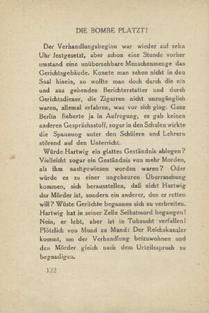Die Bombe platzt!