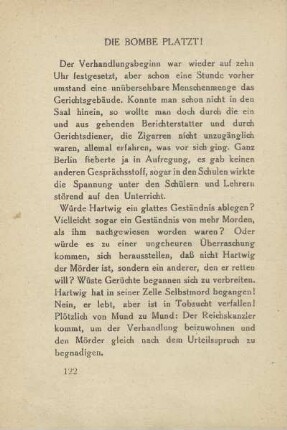Die Bombe platzt!