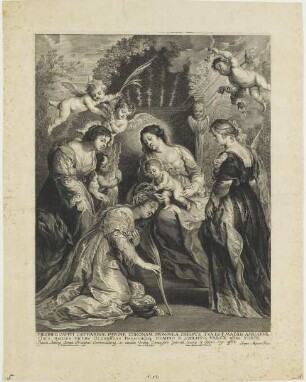 Die Krönung der Heiligen Katharina