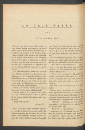 La caja negra
