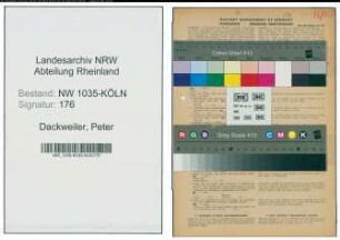 Entnazifizierung Peter Dackweiler , geb. 04.01.1894 (Elektriker)