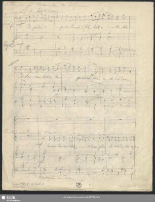 Christmette der Alumnen des Dresdner Kreuzchores / Zweitfassung. Excerpts : RMWV 71
