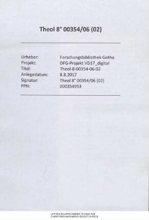 Joh. Fabricii D. Et Prof. In Acad. Iulia Annotationes In D. Joh. Guil. Baieri B. M. Compendium Theologiae Positivae