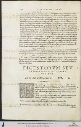 Liber Quadragesimus