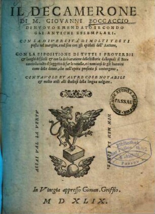 Il Decamerone