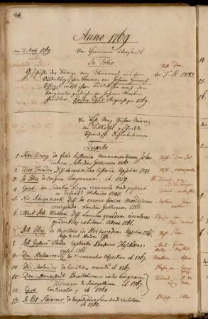 Von Hannover übersandt. - Von [....] Mag. Gustav Murray der Bibliothek geschenkte Schwedische Dissertationen.