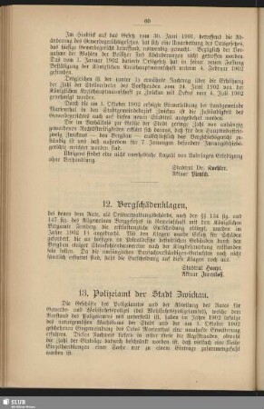 13. Polizeiamt der Stadt Zwickau