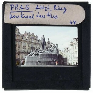 Prag, Jan-Hus-Denkmal