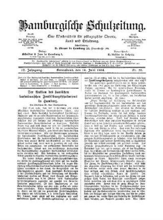 Der Ausbau des staatlichen kaufmännischen Fortbildungsschulwesens in Hamburg