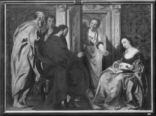 Jesus im Haus von Maria und Martha