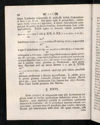 22-32, § XXVI - XXXI