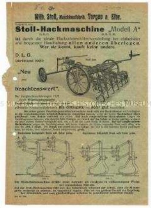 Hackmaschine Modell A