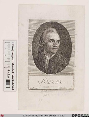 Bildnis Johann Georg Sulzer