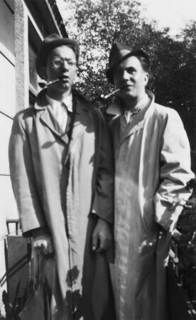 Wolfgang Borchert und Carl-Heinz Corswandt