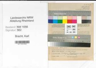 Entnazifizierung Karl Bracht , geb. 31.08.1912 (Polizist)