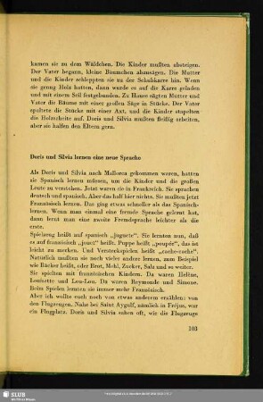 Doris und Silvia lernen eine neue Sprache