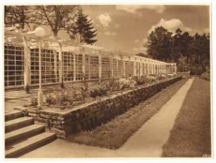 Garten Broda, Wien: Ansicht Laubengang