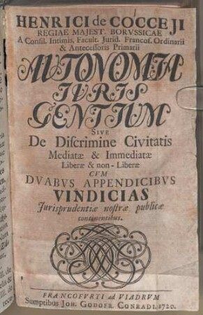 Autonomia juris Gentium