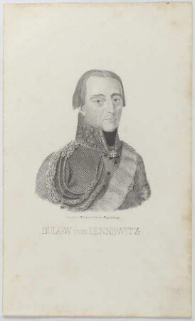 Bildnis des Friedrich Wilhelm Bülow von Dennewitz
