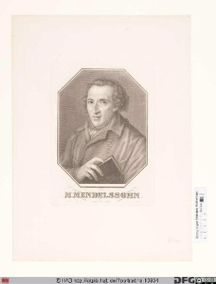 Bildnis Moses Mendelssohn