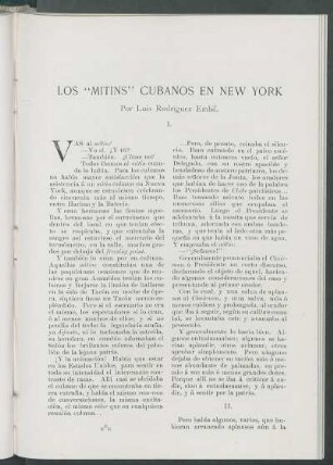 Los "mitins" cubanos en New York