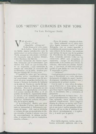 Los "mitins" cubanos en New York