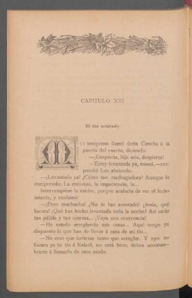 Capítulo XVI - El día señalado