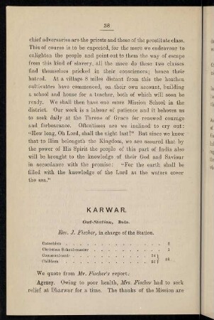 38-39, Karwar (with out-station Bada)
