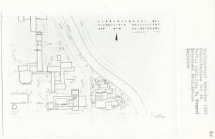 Studentenhaus der TU, Berlin-Charlottenburg (Diplomarbeit bei Willy Kreuer): Lageplan 1:500