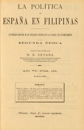 Núm. 130. 31 Enero 1896