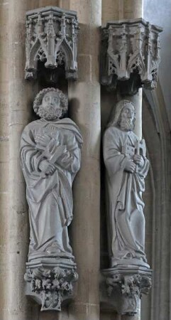 Die Apostel Bartholomäus und Matthäus