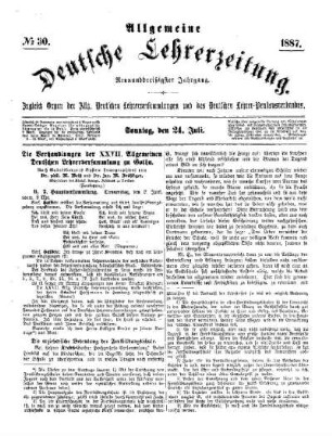 Die Verhandlungen der XXVII. Allgemeinen Deutschen Lehrerversammlung zu Gotha : (Fortsetzung)