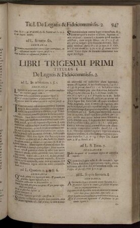 Libri Trigesimi Primi.