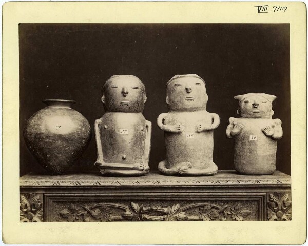 Clay figurines and vessels