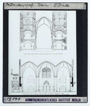 Münster, St.-Paulus-Dom : Schnitte