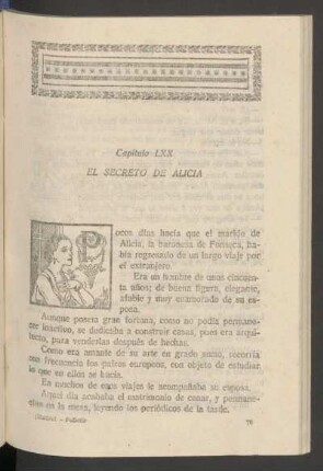 Capítulo LXX - El secreto de Alicia