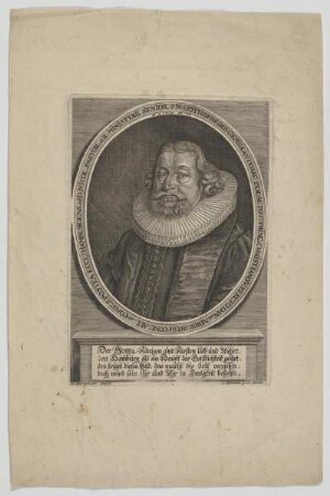Bildnis des Gothofredus Gesius