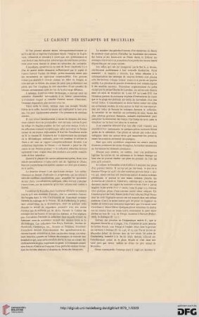 5: Le cabinet des estampes de Bruxelles