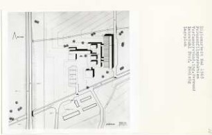 Fernsehfilmproduktion, Göttingen (Diplomarbeit bei Peter Poelzig): Lageplan 1:500