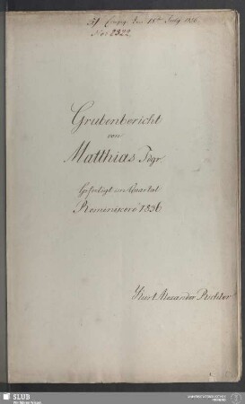 Grubenbericht von Matthias Fdgr. - 18.6974 4.
