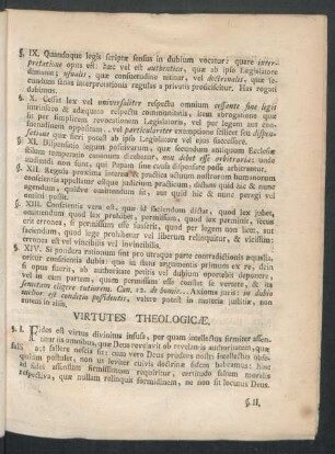 Virtutes Theologicae