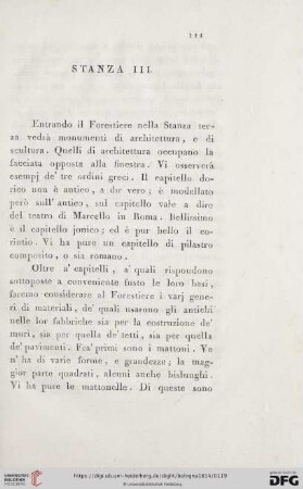 Stanza III