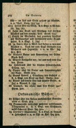 Oekonomische Bücher
