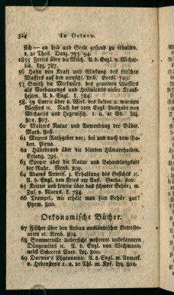 Oekonomische Bücher
