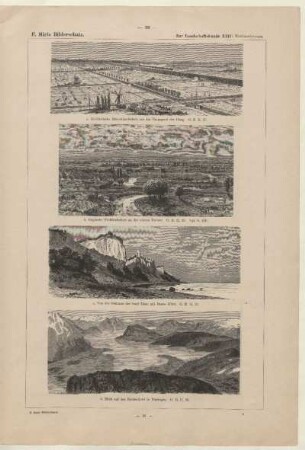 Englische Parklandschaft an der oberen Themse
